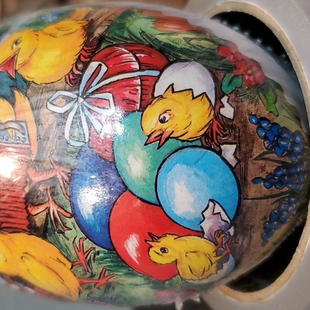 🍒 NWOT VINTAGE EASTER EGG - Picture 8 of 10